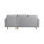 Canapé modulaire à méridienne réversible 83,5 po Sunny-363721442