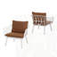 Ensemble de 2 fauteuils club d'extérieur PP