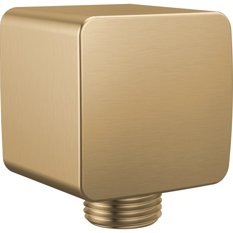 Coude d'alimentation mural rond Delta, or brossé, Lumicoat Champagne Bronze