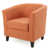 Mélange de polyester orange