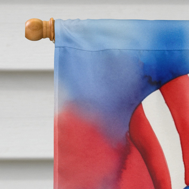 Drapeau patriotique de la maison américaine, Teckel brun
