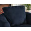 Fauteuil demi-tonneau pivotant en fausse fourrure-518636623