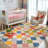 Colorful Diamond for Kids Washable Non-slip Rug-477690670-470197559