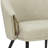 Faux Leather Barrel Chair-976659841
