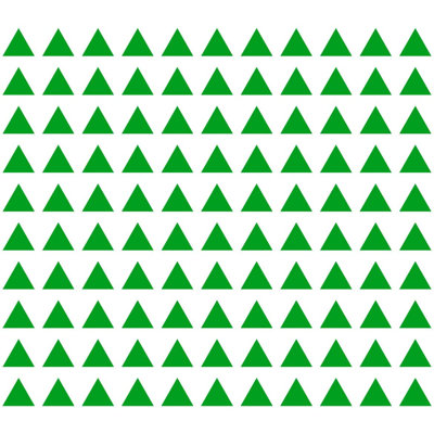 Décalcomanie murale triangles