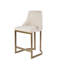 Chaise parsons en polyester Jaanna