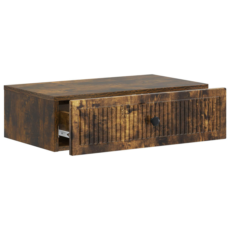 End Table, Smoked Oak