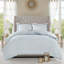 Ensemble de housse de couette réversible à motif floral en coton pour lit double / grand 3 pièces