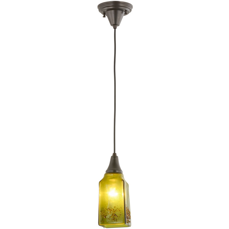 Metro Fusion 1 - Light Craftsman Brown Pendant