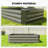 Raised Garden Bed,Mini Greenhouse,2-In-1 Raised Planter Greenhouse-673988381