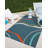 Mapa Contemporary Abstract Indoor/Outdoor Performance Area Rug-671705172