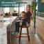Tabouret de comptoir pivotant rembourré avec structure en bois massif-1747121855-1749428907
