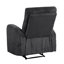 Fauteuil inclinable Allen gris foncé