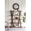 Miroir d'appoint rond et doré-69163885