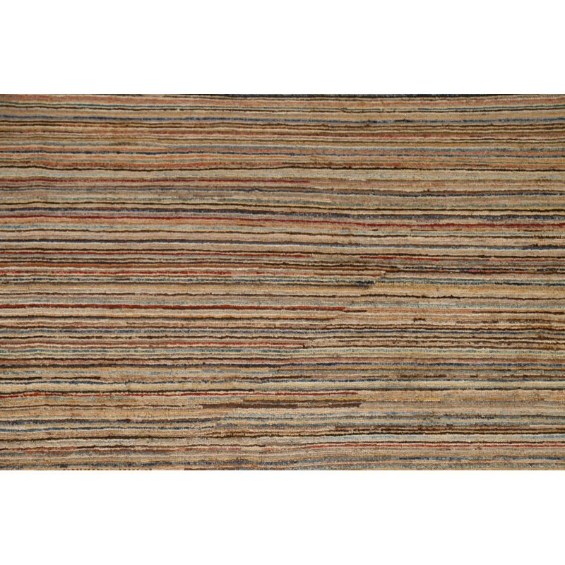 Tapis rayé Gabbeh 5 x 8