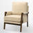 Cindina High Back Mid-Century Modern Accent Armchair with Solid Wood Frame and Plush Cushions for Living Room-114508863