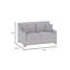 Causeuse moderne Modern Bay Honra