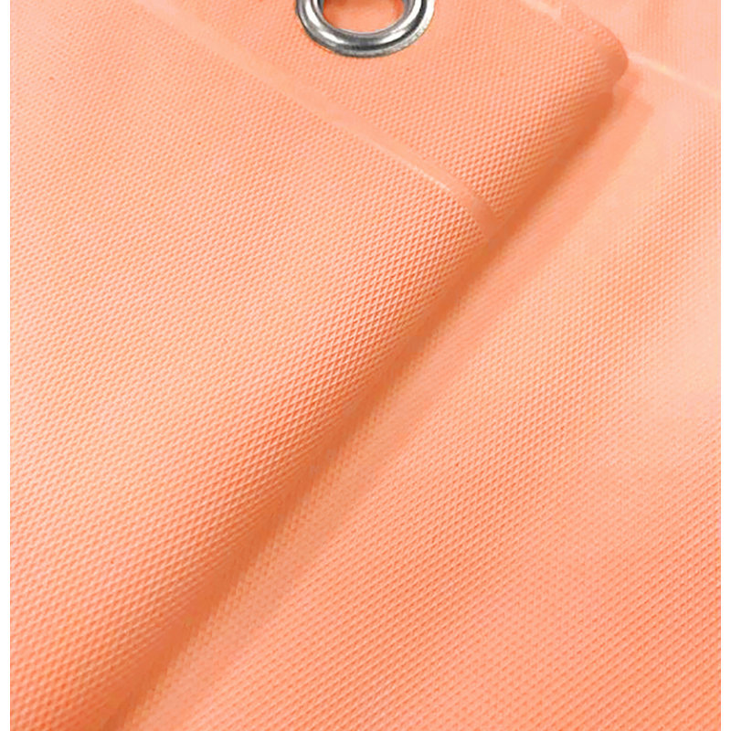 70 po x 72 po - Doublure de rideau de douche en vinyle pêche imperméable