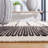 Flore Geometric Handmade Kilim Wool/Cotton Area Rug in Ivory/Black-1682988092