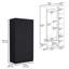 Armoire penderie H 71 po avec 3 portes et 2 tiroirs intérieurs, 3 portes-1802152995