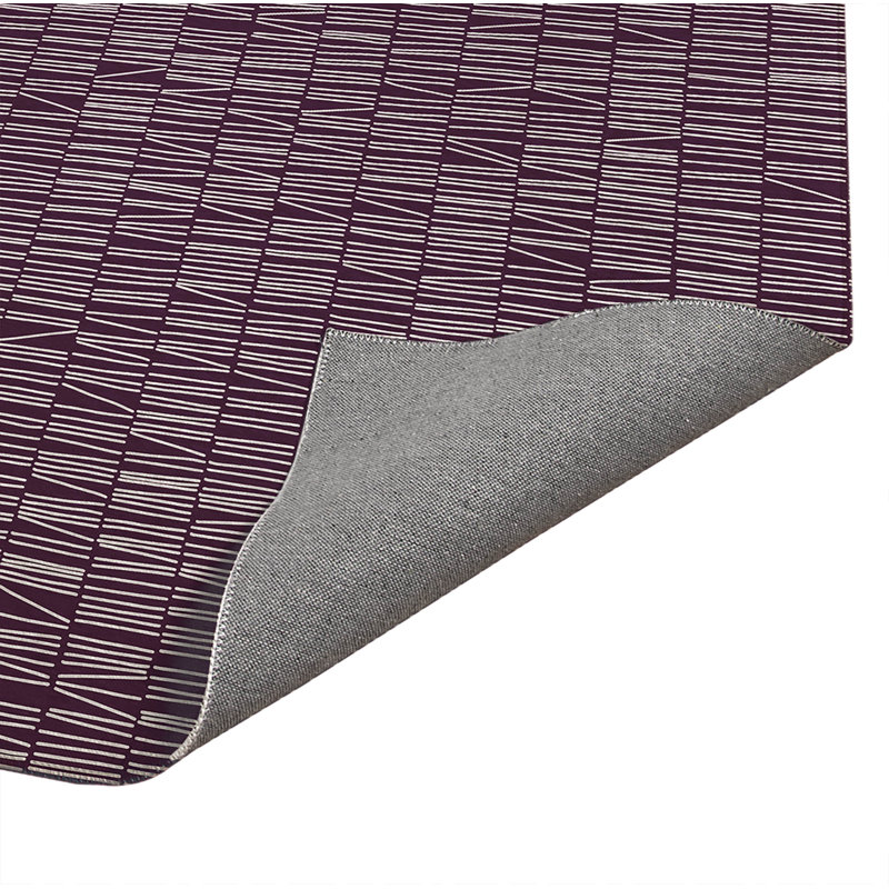 Paillasson pour bibliothèque, Eggplant, L 36 po x L 24 po