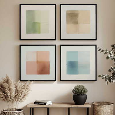 Balanced Hues Set of 4 Prints
