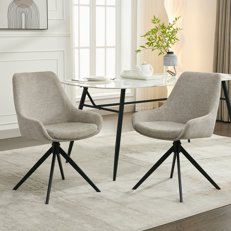 Chaise de bureau rembourrée à dossier haut pour bureau et salles de conférence (ensemble de 3), Rose