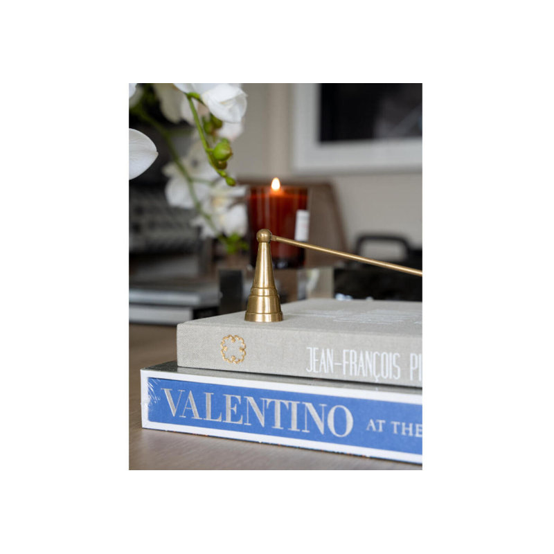Antique Brass Candle Snuffer