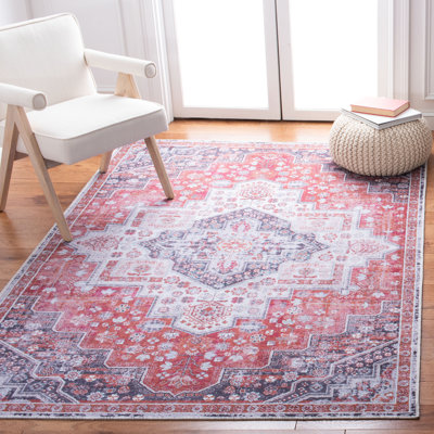 Tapis oriental rouge / bleu Hallel