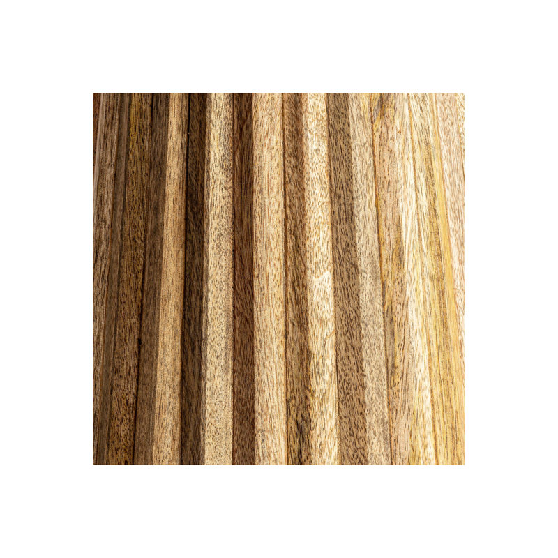 Table d'appoint Plisse, Brun