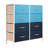 Yanetzy Steel 31.5 " W 8 - Drawer Dresser-192197867