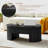 39.37'' W Oval Lift Top Coffee Table With Storage-114216380