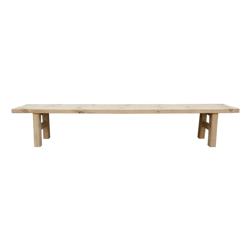 Dayany Solid Wood Dining Bench