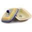 Autumn Swirls Stoneware Butter Dish