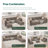 Zendajas 85'' Upholstered Sleeper Sofa-1188865589