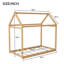Lit maison en bois-2098006912