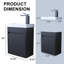 Mini-meuble-lavabo simple mural 16 po avec plateau en céramique 16 po-1809986858