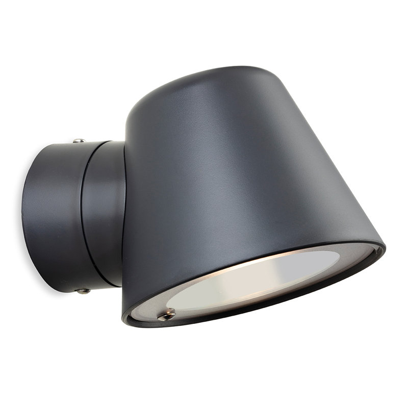 10cm H Outdoor Armed Sconce