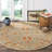 Armintha Oriental Hand-Tufted Wool Beige/Gray/Orange Area Rug-221156957