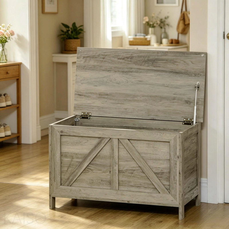 Banc de rangement pour salon