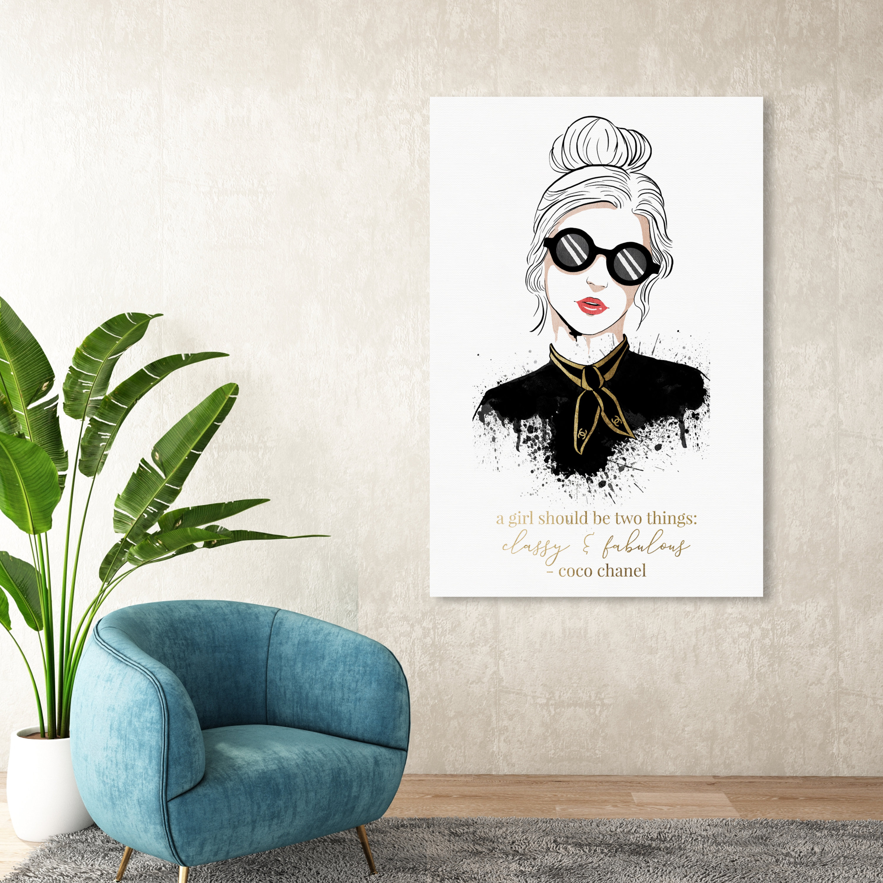 Parisian Standards  Fashion and Glam Wall Art by The Oliver Gal