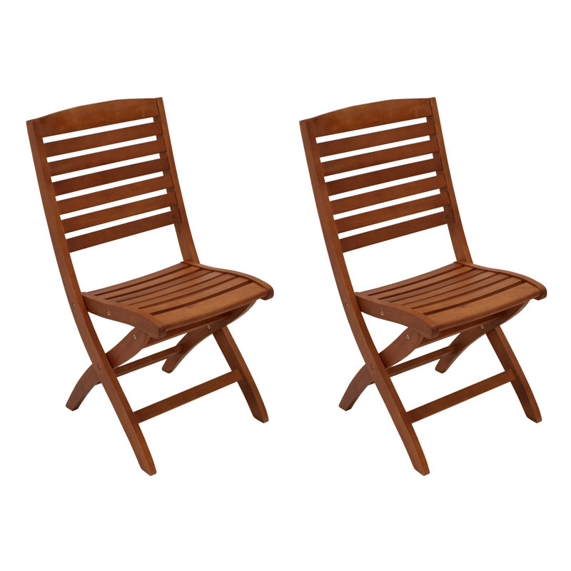 Periwinkle Folding Patio Dining Side Chair