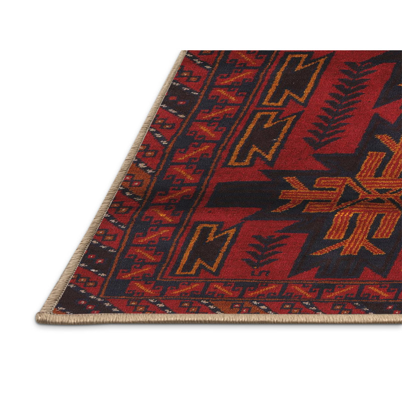 Oriental Indoor Rug, Rectangle 5' x 7'