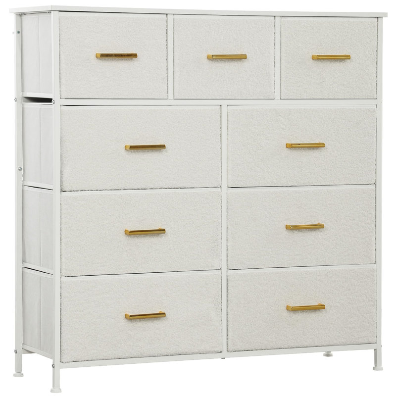 100cm W 9 - Drawer Chest of Drawers