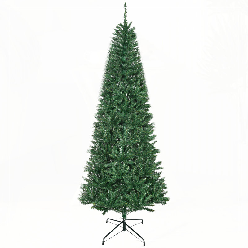 7' Tall Unlit Slim Fir Artificial Christmas Tree