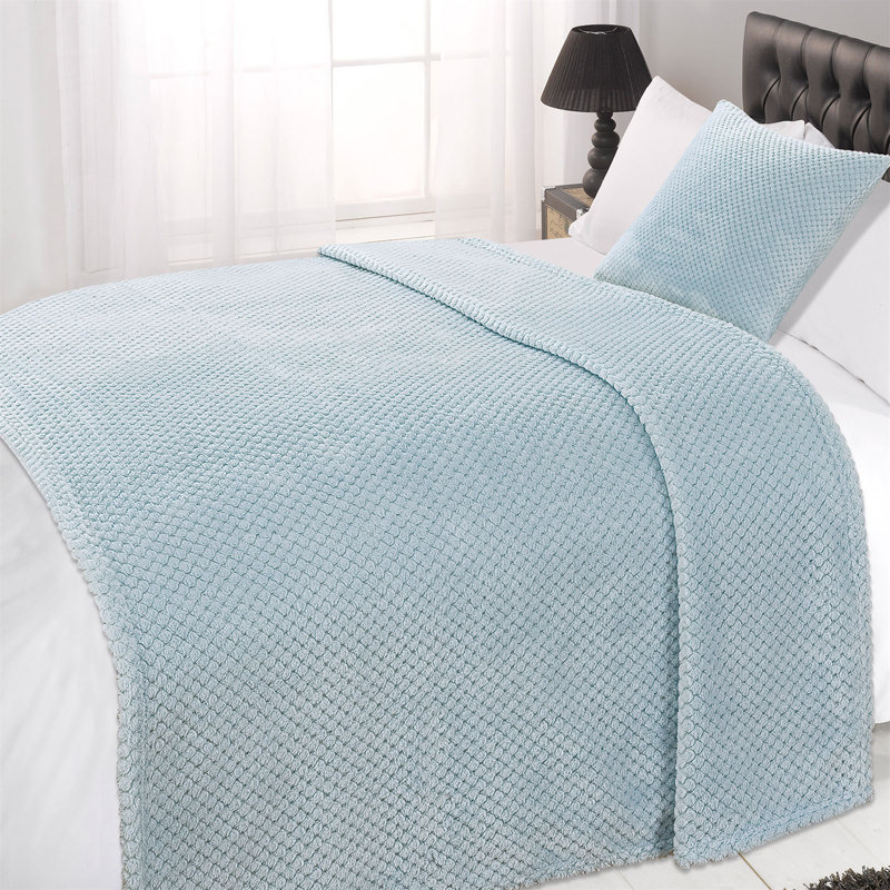 Throw Blanket, Blue, 240 x 200cm