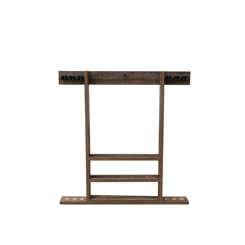 American Legend Wood Billiard Cue Rack