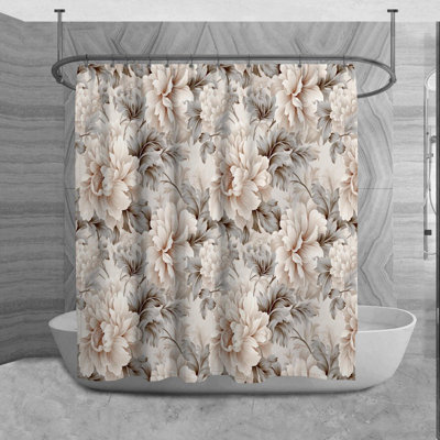 Ruary Floral Shower Curtain
