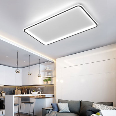 Plafonnier moderne, luminaire encastré