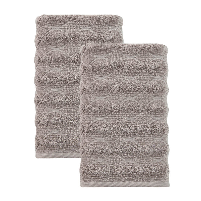 Ozgur   Midweight Jacquard Bath Towel, Brown